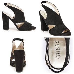 Guess Ginnifer Block Heel Sandals